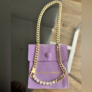 MELINDA MARIA Julian Loves Diamonds Necklace